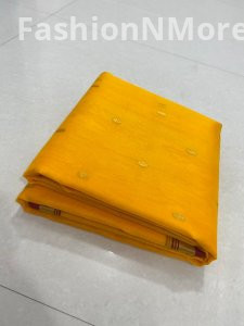 Pure Chanderi Katan Silk Saree