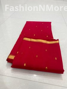 Pure Chanderi Katan Silk Saree