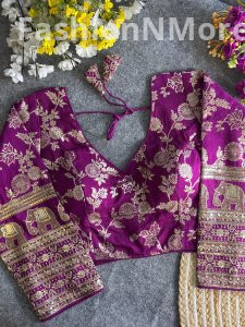 Dola silk Ready To Wear Blouse