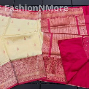 Pure Handloom Banarasi Katan Silk Saree