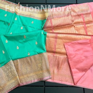 Pure Handloom Banarasi Katan Silk Saree