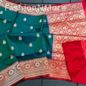 Pure Handloom Banarasi Katan Silk Saree