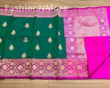 Pure Handloom Banarasi Katan Silk Saree