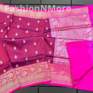 Pure Handloom Banarasi Katan Silk Saree