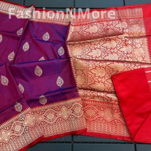 Pure Handloom Banarasi Katan Silk Saree
