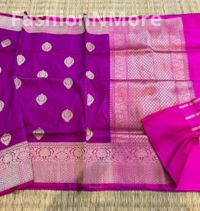 Pure Handloom Banarasi Katan Silk Saree
