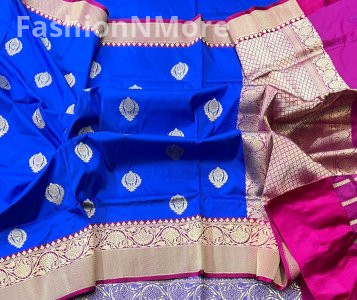 Pure Handloom Banarasi Katan Silk Saree
