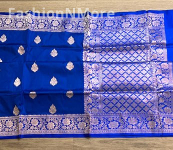 Pure Handloom Banarasi Katan Silk Saree