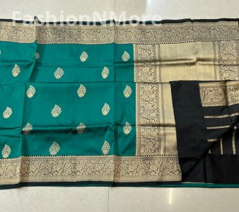 Pure Handloom Banarasi Katan Silk Saree