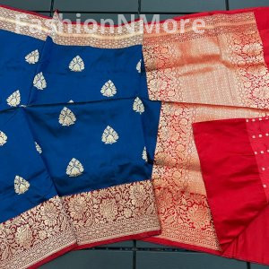 Pure Handloom Banarasi Katan Silk Saree