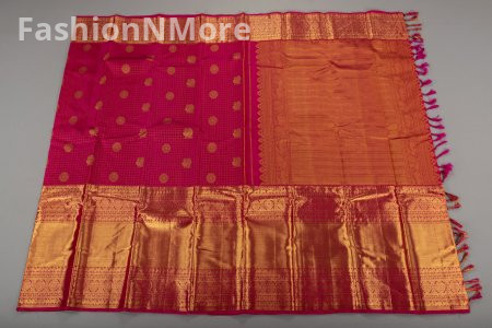 Pure Handloom Kanchipuram Silk Saree