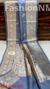 Pure Handloom Banarasi Katan Silk Saree