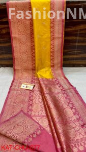 Pure Handloom Banarasi Katan Silk Saree