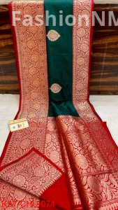 Pure Handloom Banarasi Katan Silk Saree