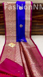 Pure Handloom Banarasi Katan Silk Saree