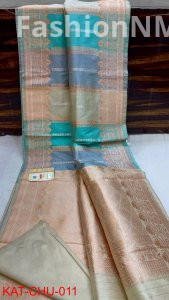 Pure Handloom Banarasi Katan Silk Saree