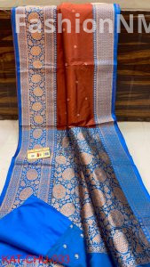 Pure Handloom Banarasi Katan Silk Saree