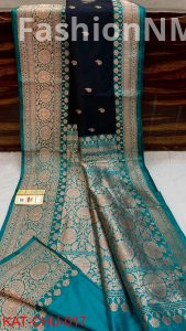 Pure Handloom Banarasi Katan Silk Saree