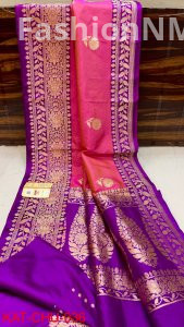 Pure Handloom Banarasi Katan Silk Saree