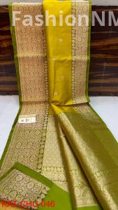 Pure Handloom Banarasi Katan Silk Saree