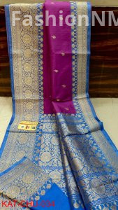 Pure Handloom Banarasi Katan Silk Saree