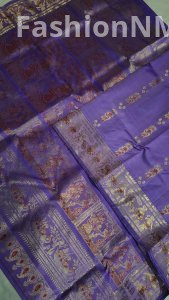 Pure Silk Handloom Swarnachari Sarees