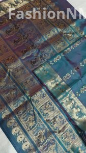 Pure Silk Handloom Swarnachari Sarees