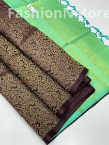 Pure Handloom Kanchi Soft Silk Saree