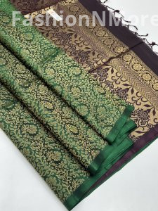 Pure Handloom Kanchi Soft Silk Saree