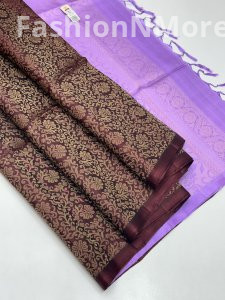 Pure Handloom Kanchi Soft Silk Saree