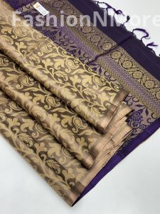 Pure Handloom Kanchi Soft Silk Saree