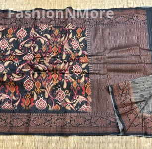 Exclusive Pure Handloom Banarasi Tussar Silk Saree