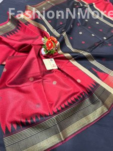 Exclusive Pure Handloom Raw Silk Saree