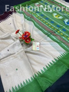 Pure Handloom Tussar Silk Saree