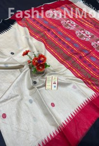 Pure Tussar Silk Saree