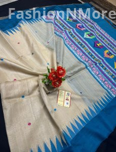 Pure Handloom Tussar Silk Saree