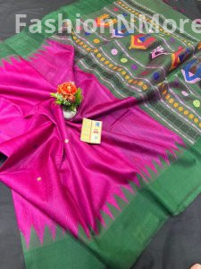 Pure Handloom Tussar Silk Saree