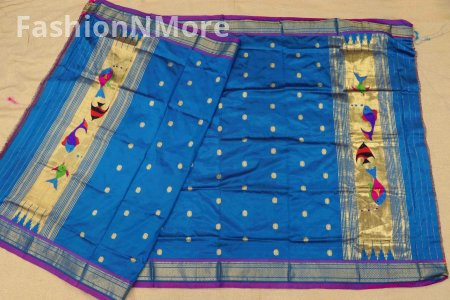 Pure Silk Handloom Paithani Dupatta