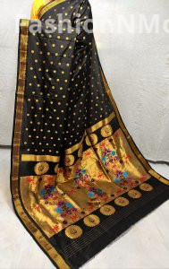 Pure Silk Maharani Kalanjali Paithani