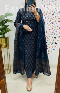 Ajrakh Cotton Suit Set