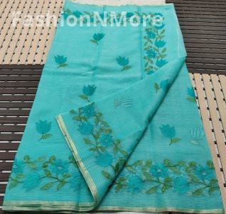 Elegant Cotton Kota Doria Saree