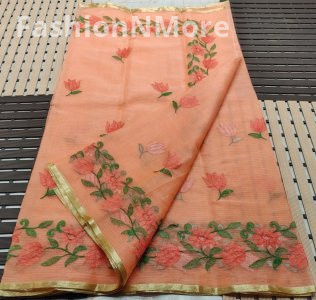 Elegant Cotton Kota Doria Saree