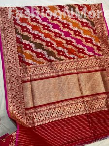 Pure Katan Ikatara Kadua Rangkaat Saree