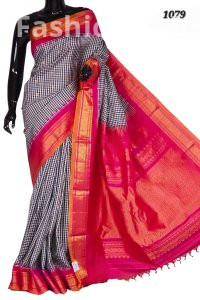 Handloom Gadwal Pure Silk Saree