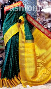 Handloom Gadwal Pure Silk Saree