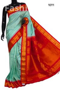 Handloom Gadwal Pure Silk Saree