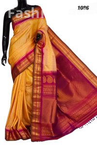 Handloom Gadwal Pure Silk Saree