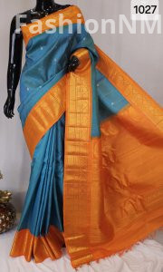 Handloom Gadwal Pure Silk Saree