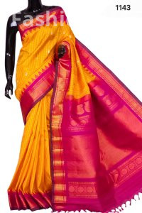 Handloom Gadwal Pure Silk Saree