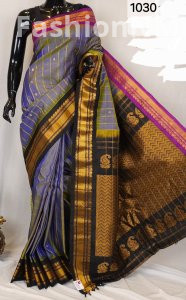Handloom Gadwal Pure Silk Saree